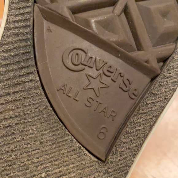 Converse all star sneakers classic red snd white nice M6, W8 unisex - Picture 13 of 15